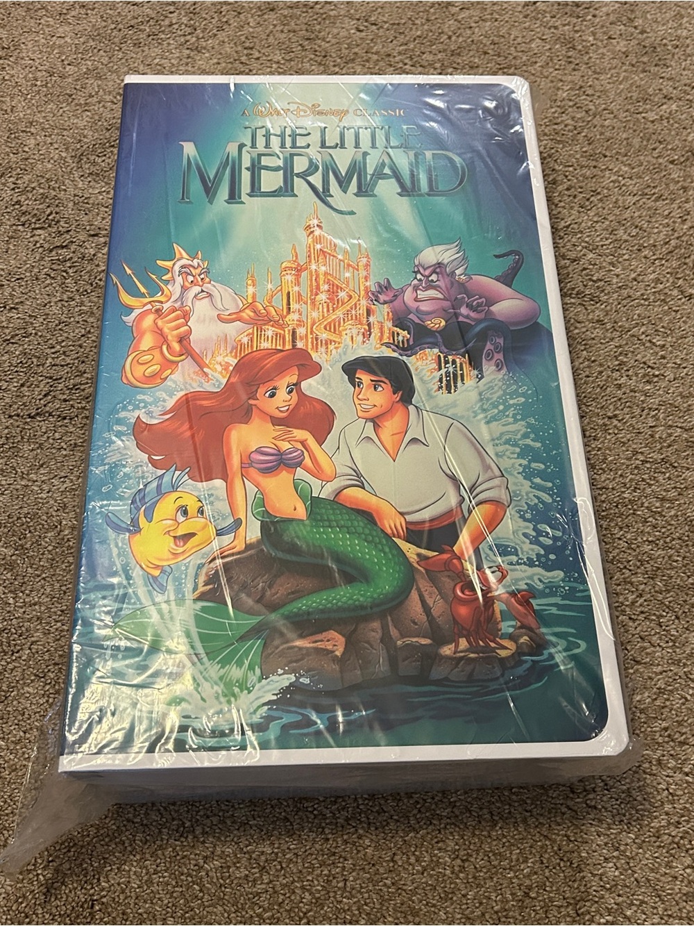 Disney The Little Mermaid blanket 50x70